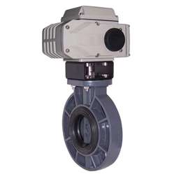 電動(dòng)UPVC塑料蝶閥、UPVC電動(dòng)塑料蝶閥