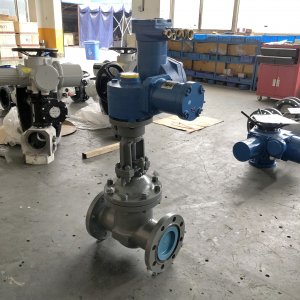 礦用電動(dòng)閥門(mén)MKZ941H-40 DN150防爆（礦山、冶