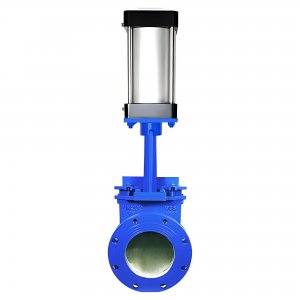 氣動(dòng)刀閘閥PZ673Y-16C，DN250（介質(zhì)灰渣混合