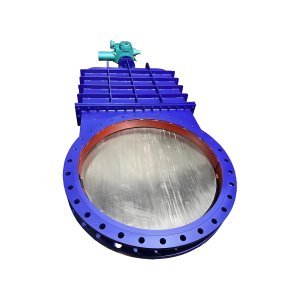 DN2000工業(yè)廢水處理電動(dòng)刀閘閥排矸、排渣